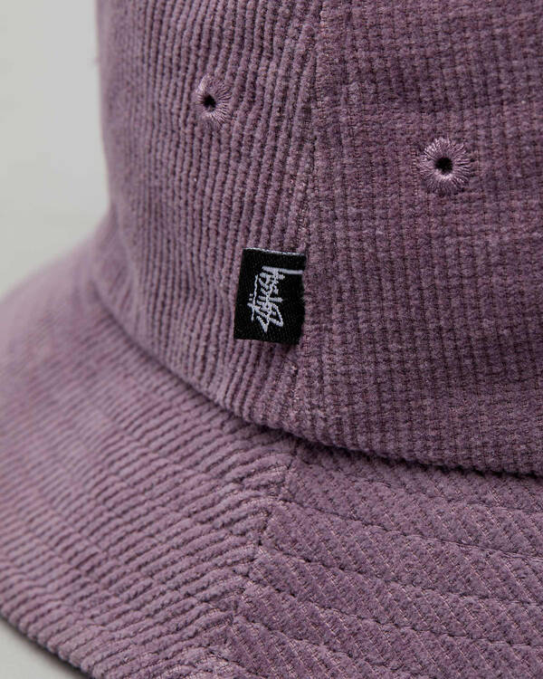Stussy Graffiti Cord Bucket Hat for Womens