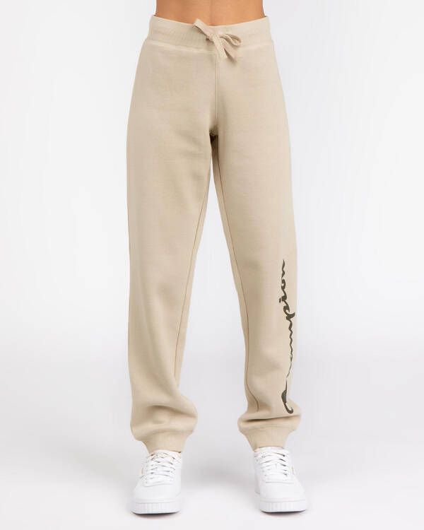 Champion Logo Track Pants for Womens