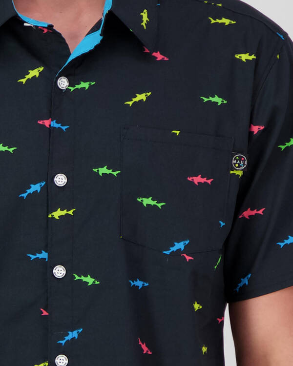 Maui And Sons Straight Shark Shirt for Mens