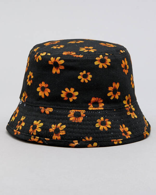 RVCA Denim Daisy Reversible Bucket Hat for Womens