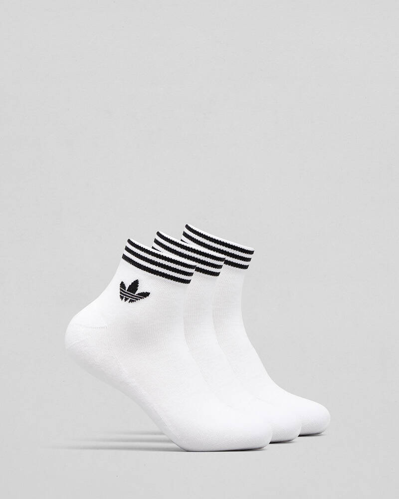 Adidas Trefoil Ankle Sock 3pk for Mens