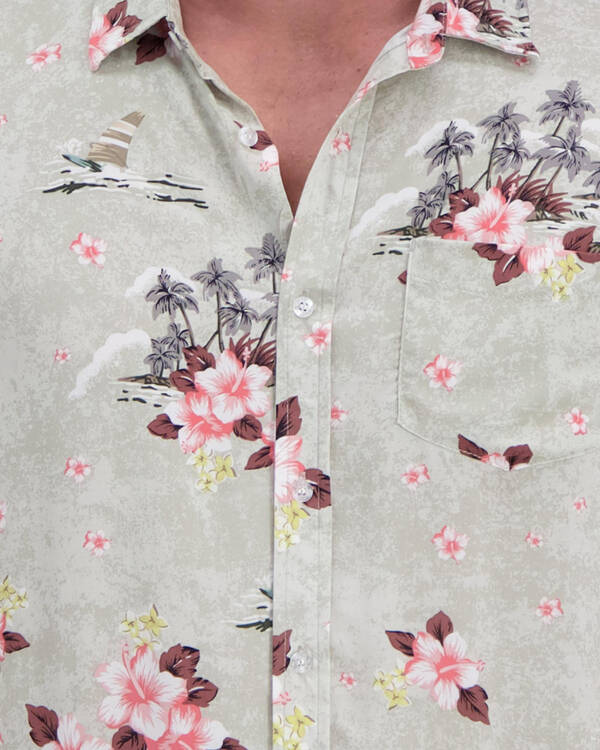 Lucid Getaway Short Sleeve Shirt for Mens