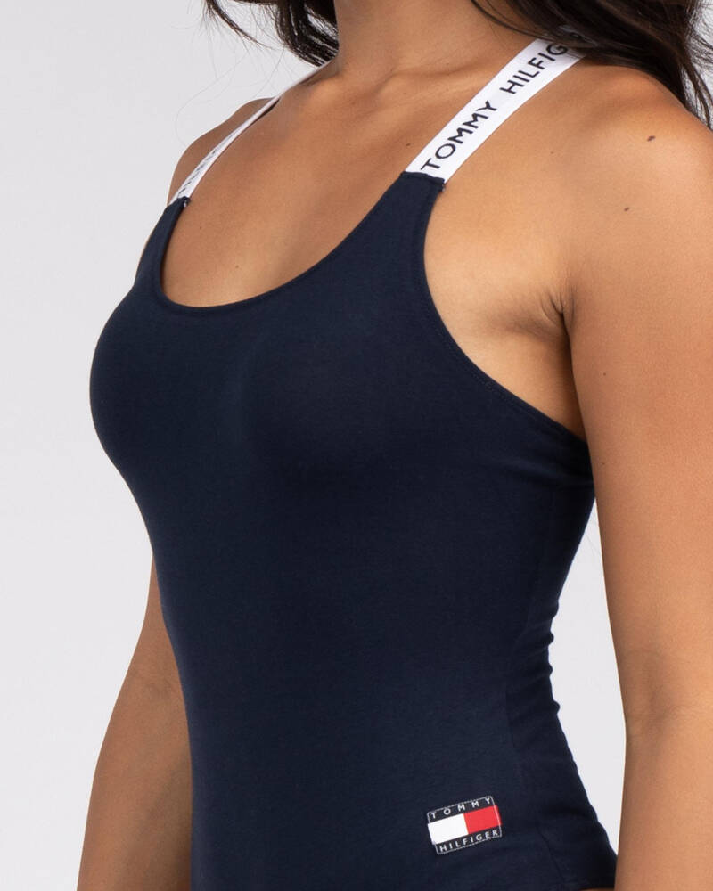 Tommy Hilfiger 85 Cotton Bodysuit for Womens