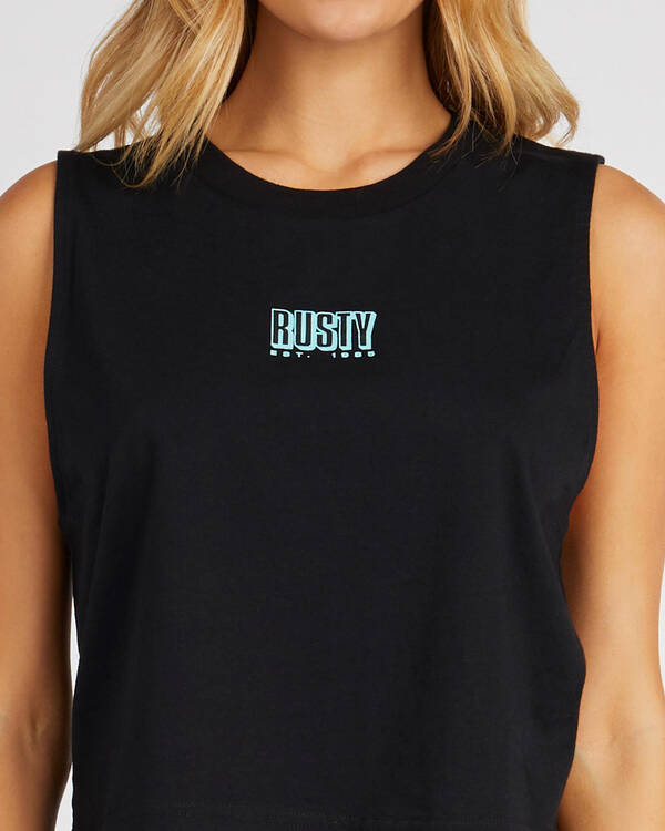 Rusty Ninety Del Sol Muscle Tank Top for Womens