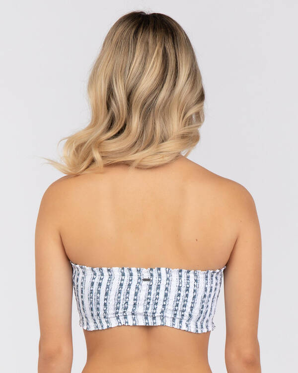 Rip Curl Navy Beach Bikini Top for Womens