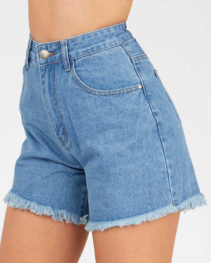 Country Denim Monet Shorts for Womens