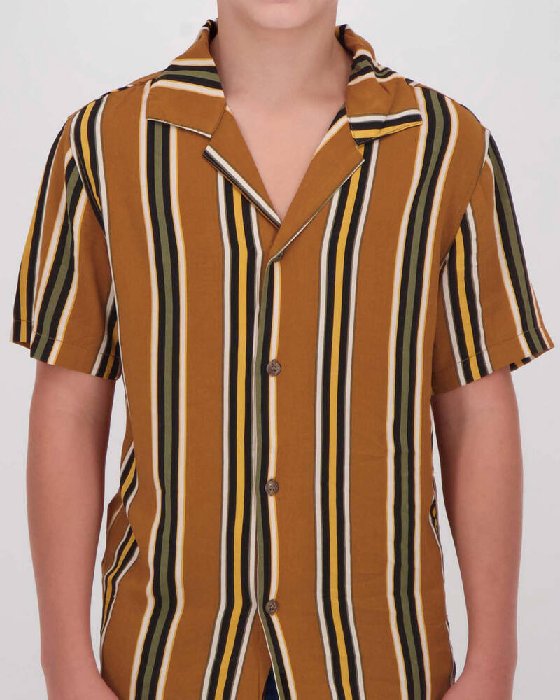 Rhythm Boys' Azores Short Sleeve Shirt for Mens