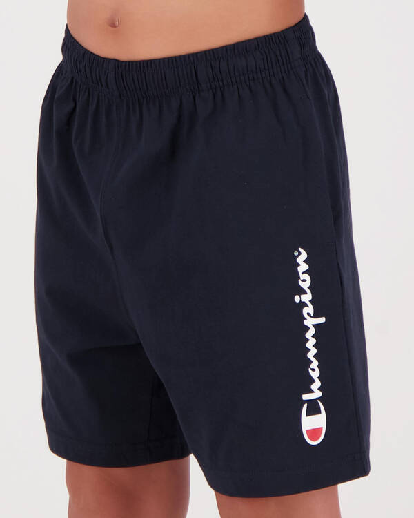 Champion Boys' Champion Script Jersey Shorts for Mens
