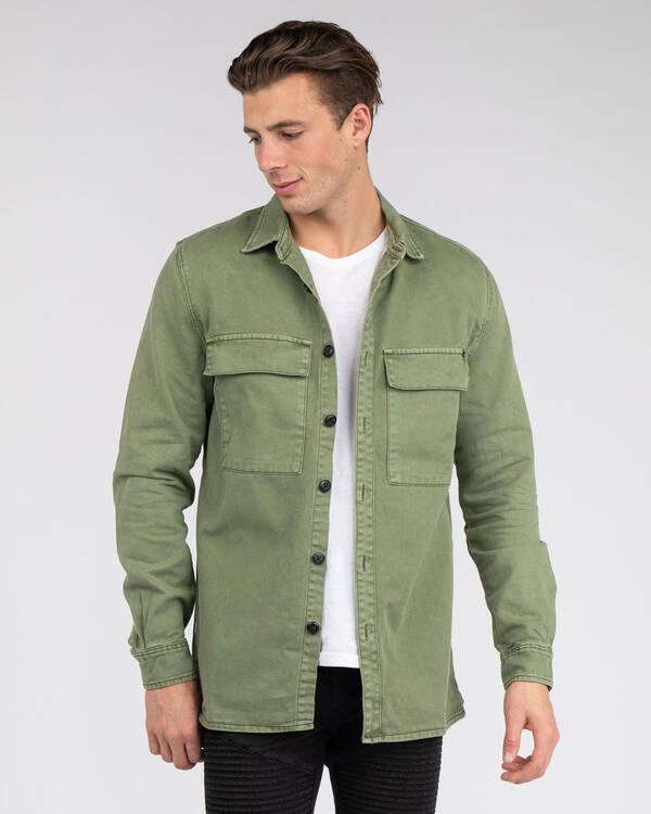 Academy Brand Florida Shirt Jacket for Mens