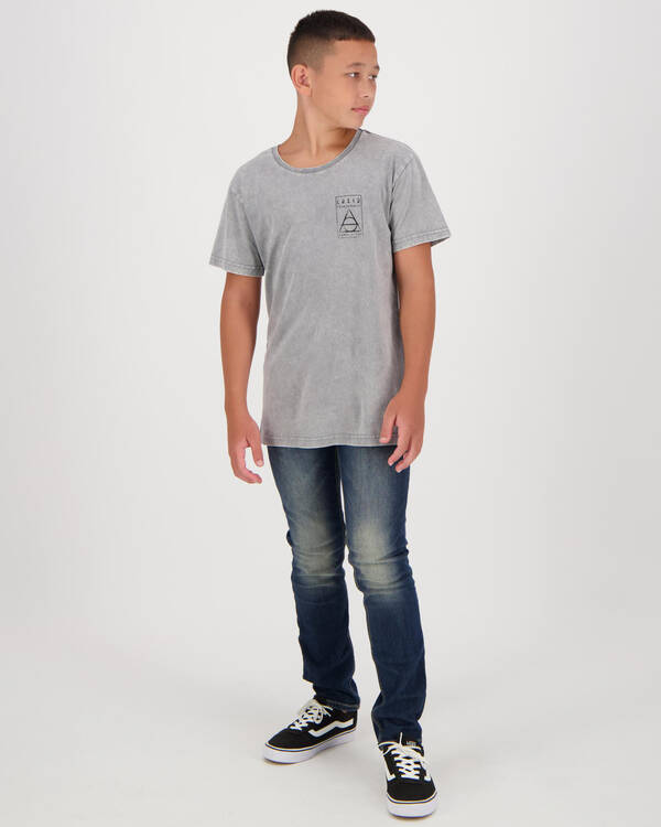 DC Shoes Boys' Washed Slim Jeans for Mens