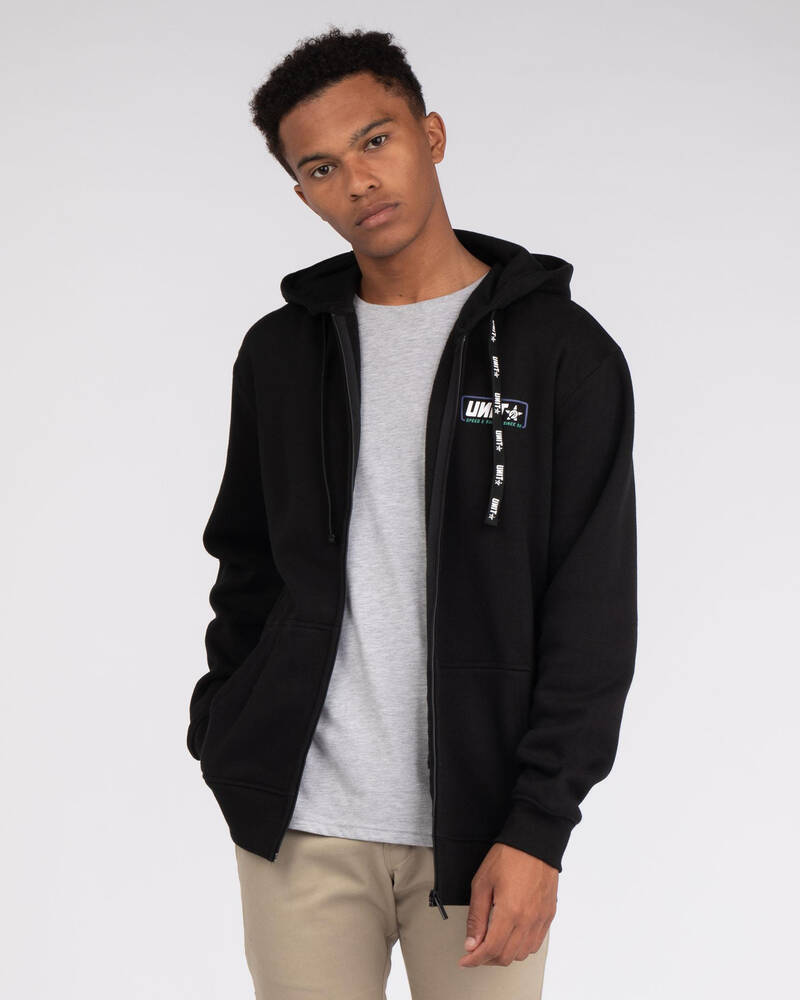 Unit Clapped Hooded Sweatshirt for Mens