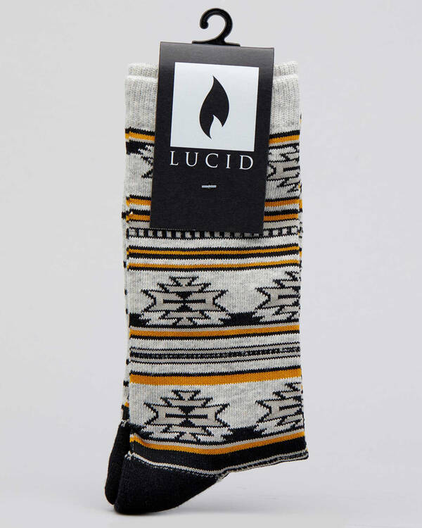 Lucid Aztec Socks for Mens