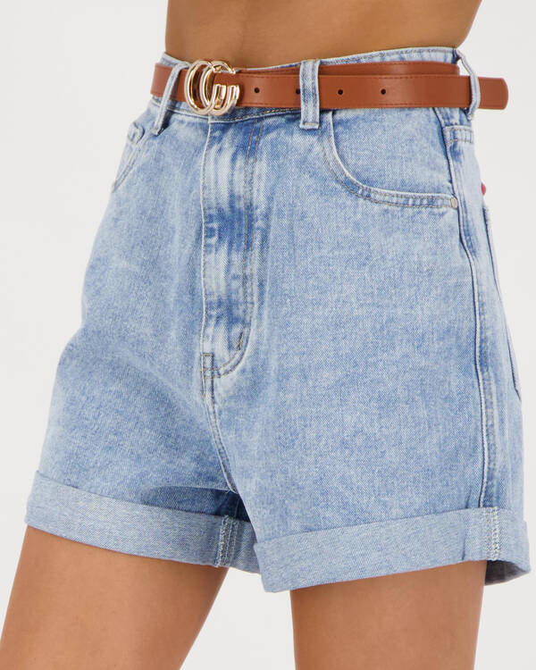 Country Denim Jojo Shorts for Womens