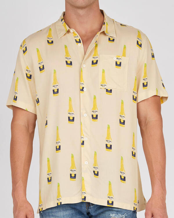 Kustom Corona Party Short Sleeve Shirt for Mens
