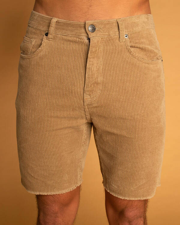 Rusty Riffer Cord Short for Mens
