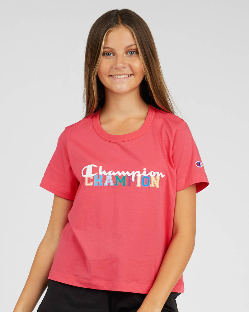 Champion Girls' Sporty T-Shirt for Womens