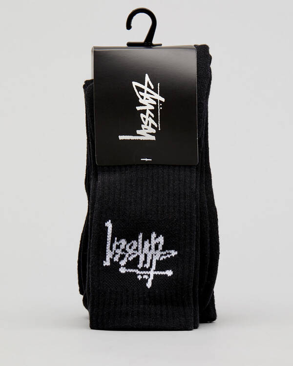 Stussy Graffiti Crew Sock 3pk for Mens