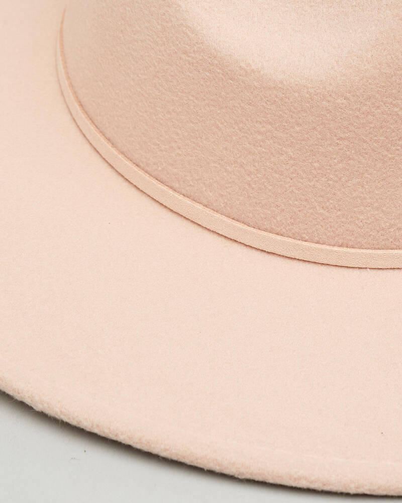 Mooloola Archie Wide Brim Felt Hat for Womens