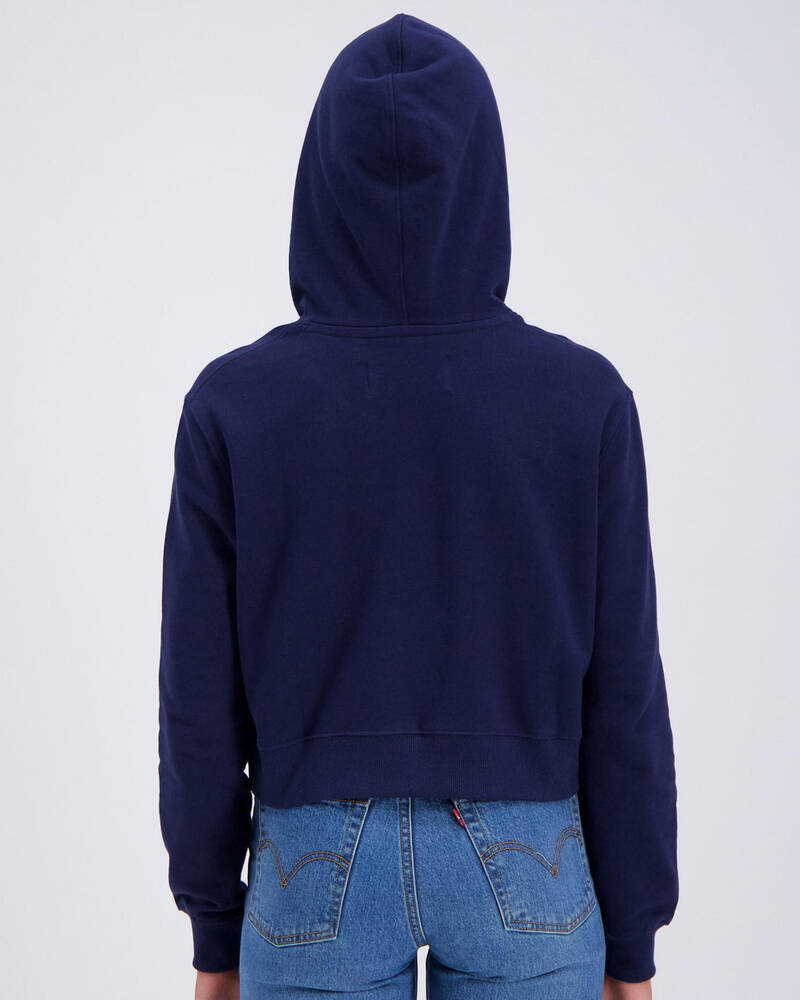 Calvin Klein Jeans Institutional Curved Hoodie for Womens