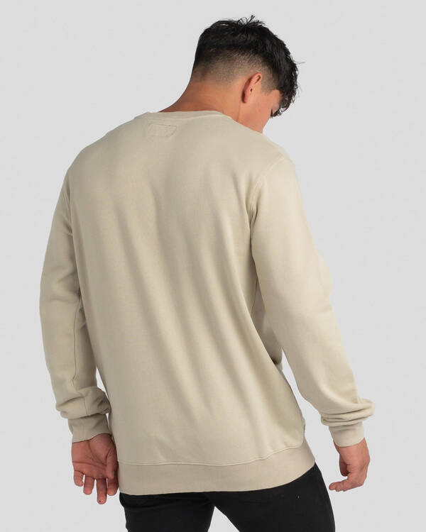 Rusty Short Cut Crew Fleece for Mens
