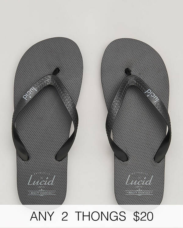 Lucid Wedge Thongs for Mens