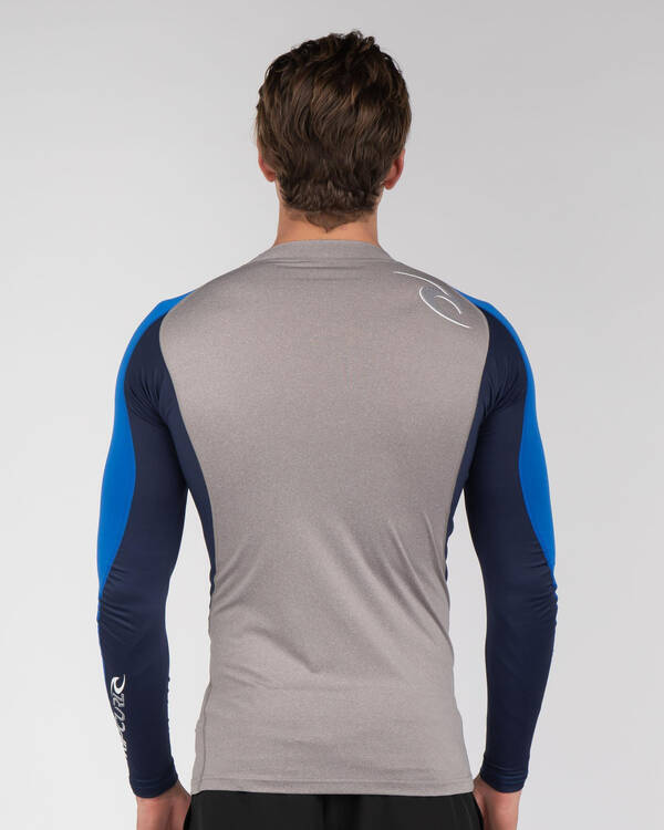 Rip Curl Wave Long Sleeve Rash Vest for Mens
