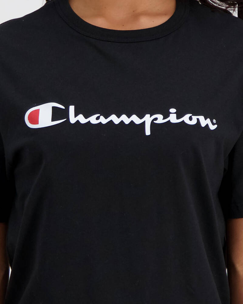 Champion Logo T-Shirt for Womens
