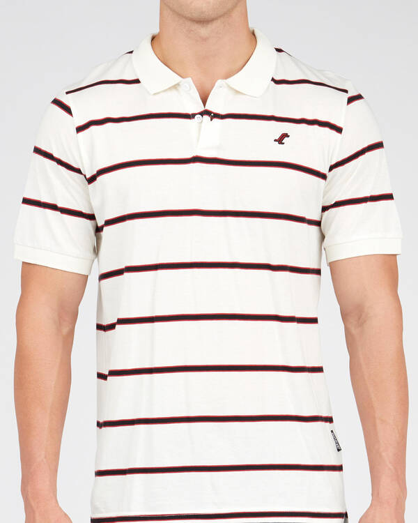 Santa Cruz Wandering Stripe Polo Shirt for Mens