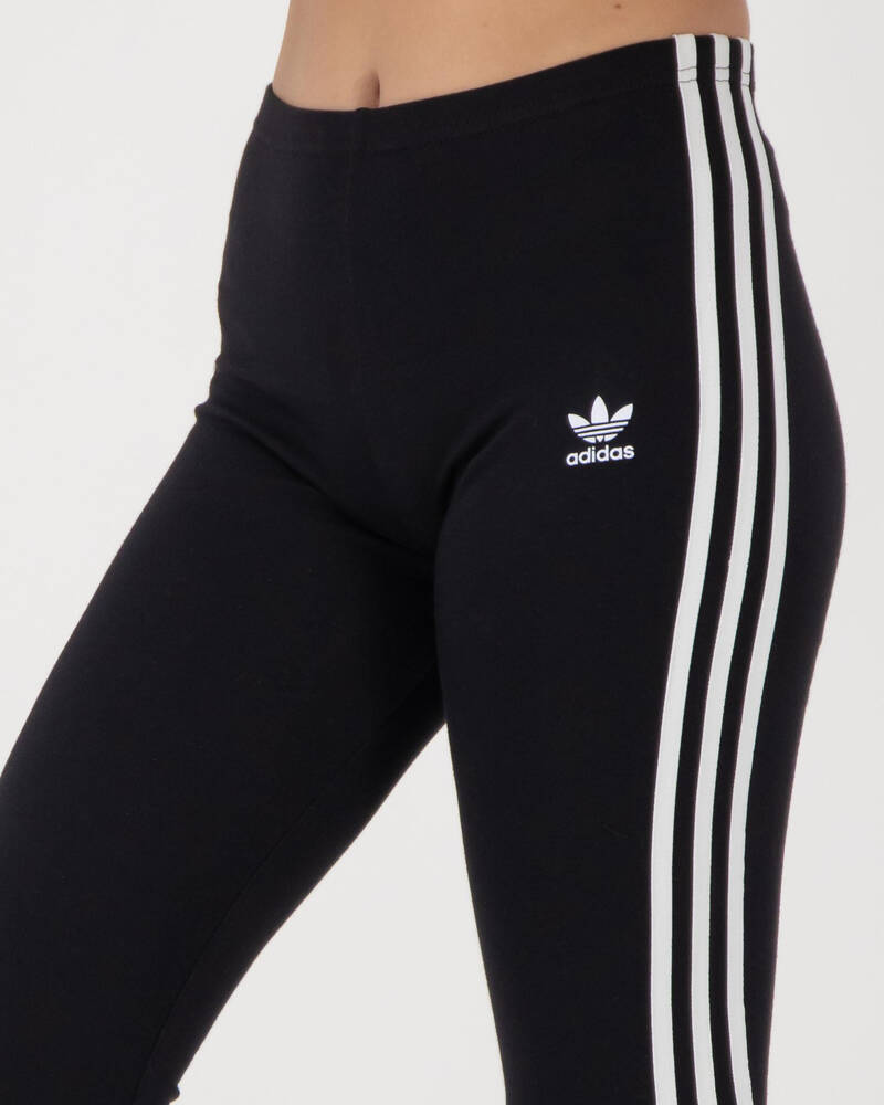 Adidas Girls' 3 Stripe Leggings for Womens