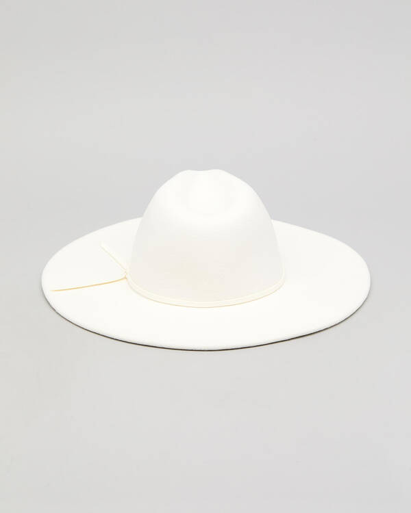 Mooloola Archie Wide Brim Felt Hat for Womens