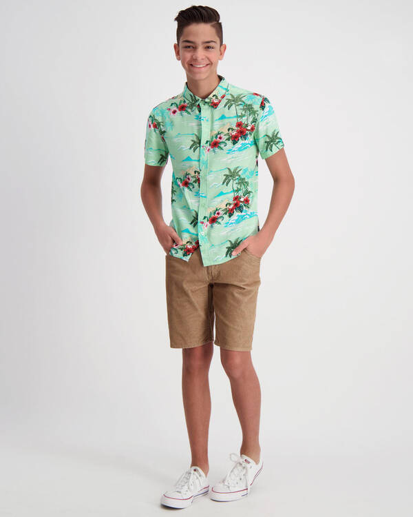Skylark Boys Rollers Short Sleeve Shirt for Mens
