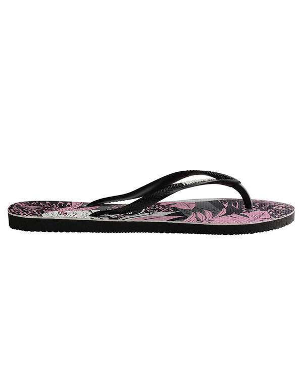 Havaianas Slim Floral Prints Thongs for Womens