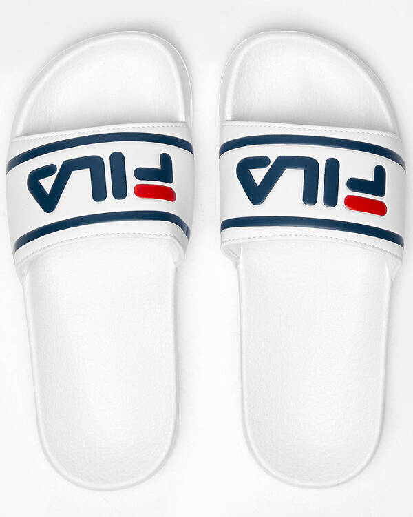 Fila Womens Logo Slide Sandals for Womens