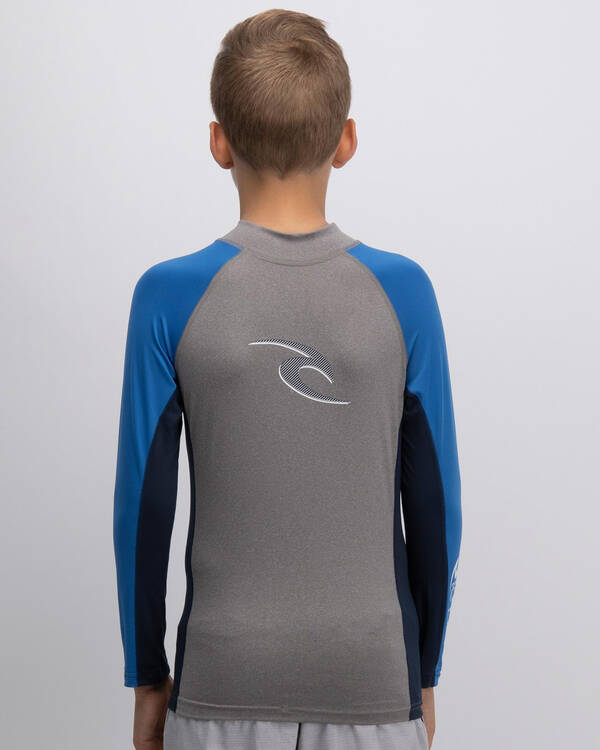 Rip Curl Wave L/s Rash Vest for Mens