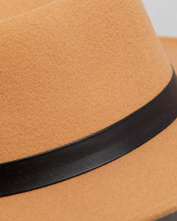 Mooloola Nina Felt Boater Hat for Womens