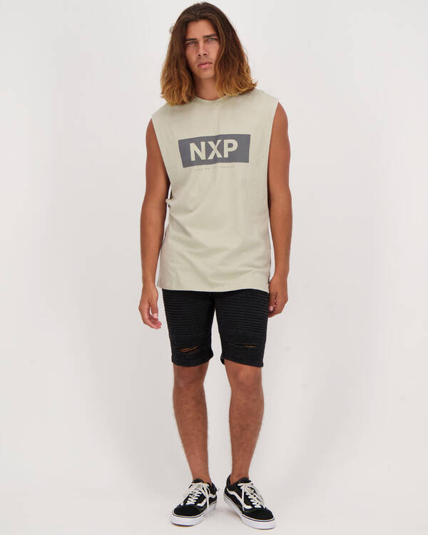 Nena & Pasadena Formula Scoop Muscle Tank for Mens