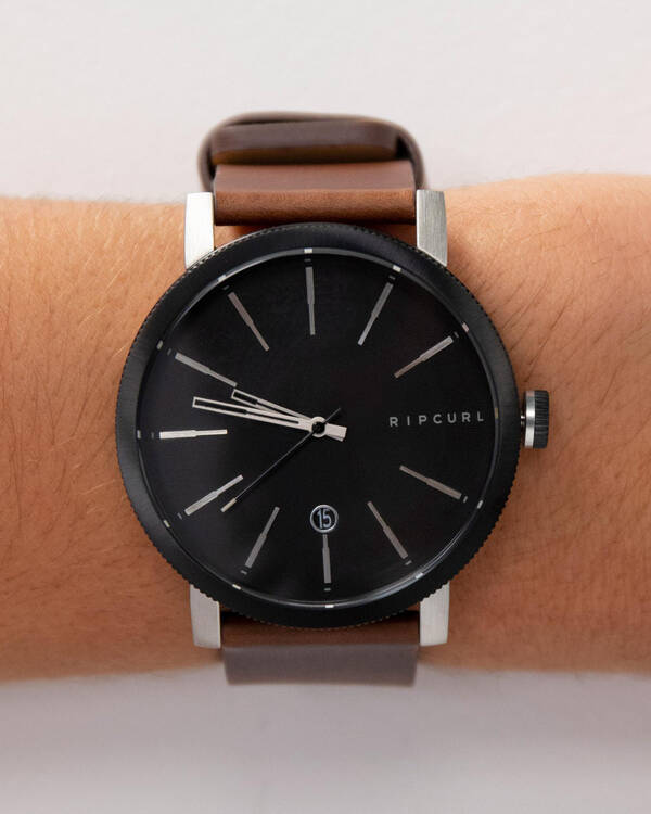 Rip Curl Beacon Leather Watch for Mens