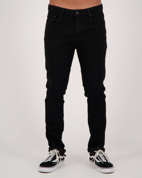 Black Palms The Tapered Slim Jeans for Mens