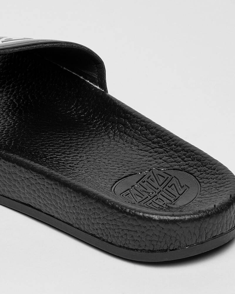 Santa Cruz Womens Classic Striped Slide Sandals for Womens