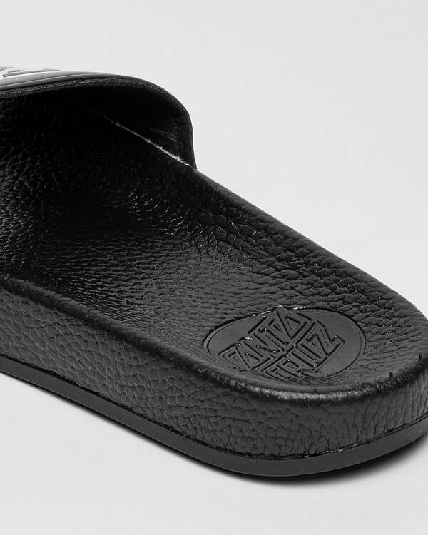 Santa Cruz Womens Classic Striped Slide Sandals for Womens