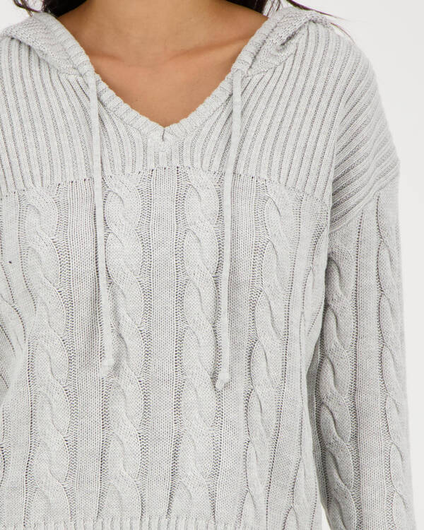 Mooloola Hale Knit Hoodie for Womens