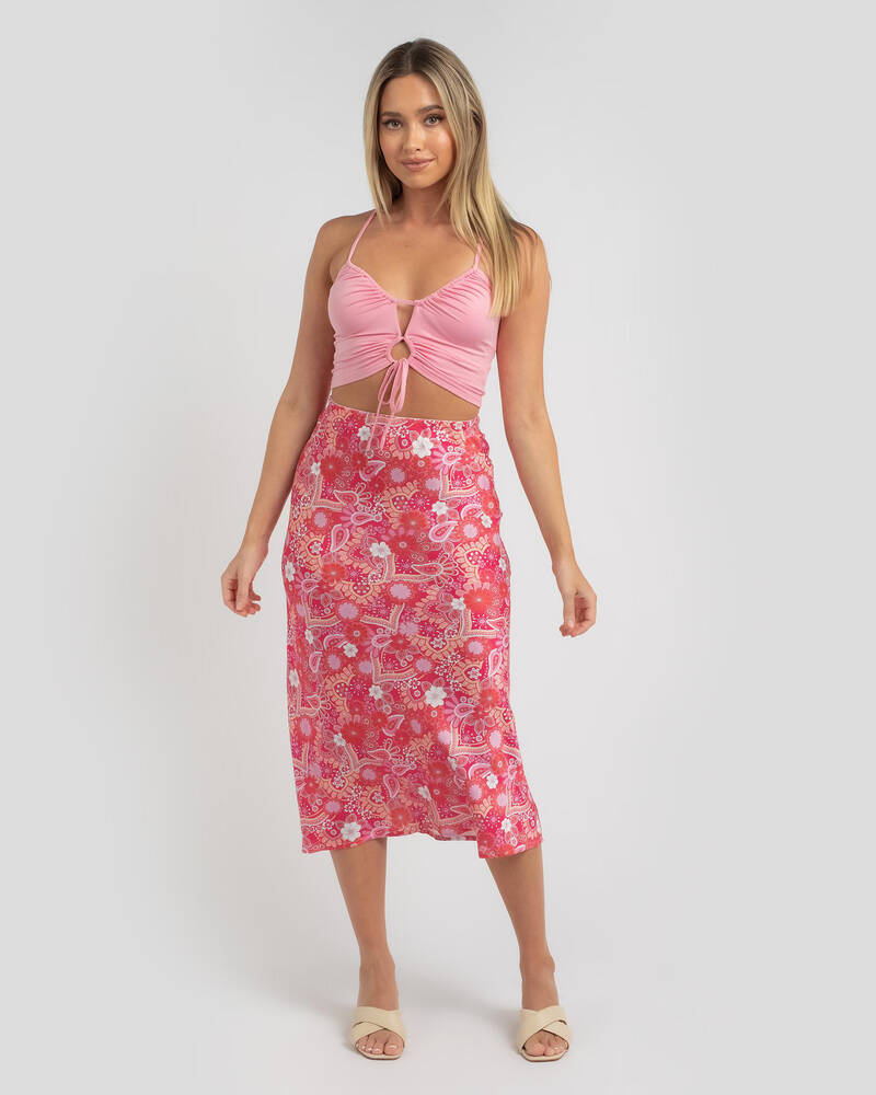 Mooloola Abigail Midi Skirt for Womens