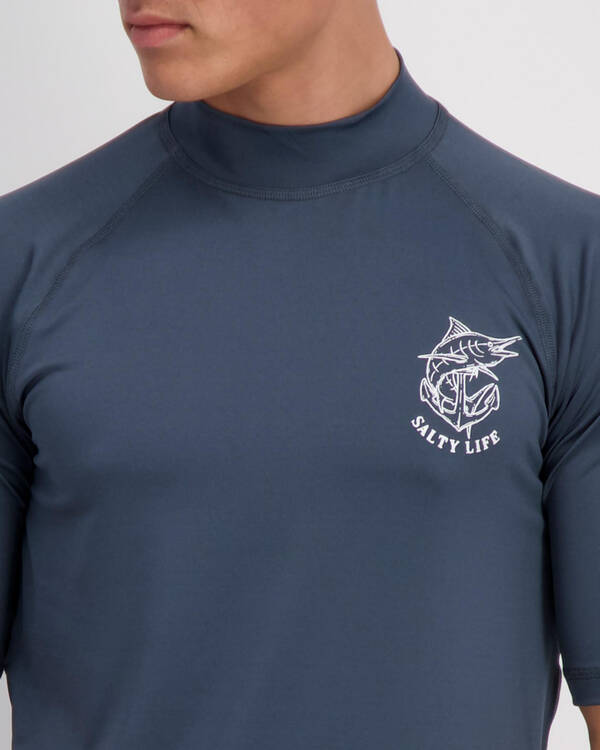 Salty Life Short Sleeve Wetshirt for Mens