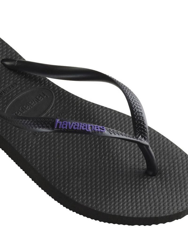 Havaianas Slim Logo Thongs for Womens