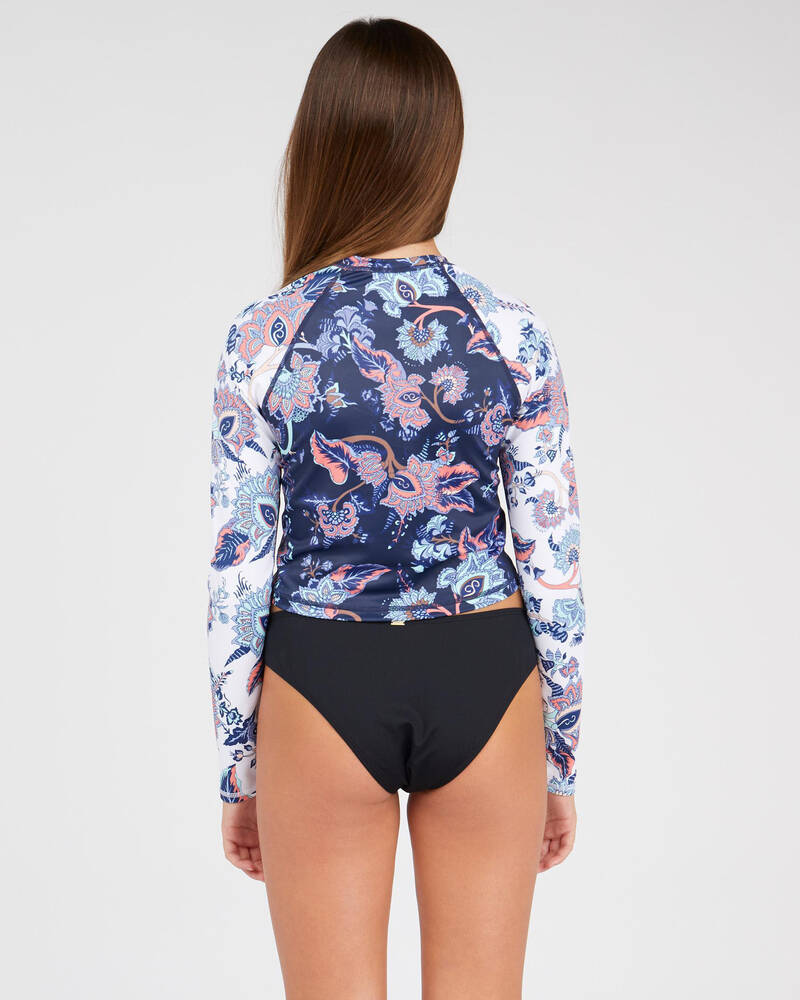Billabong Girls' Gypsy Long Sleeve Rash Vest for Womens