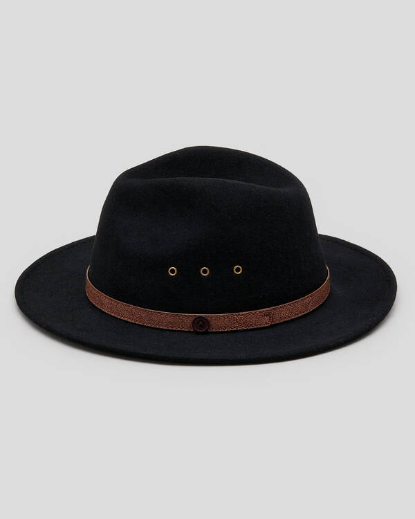 Billy Bones Club Black Betty Fedora Hat for Mens