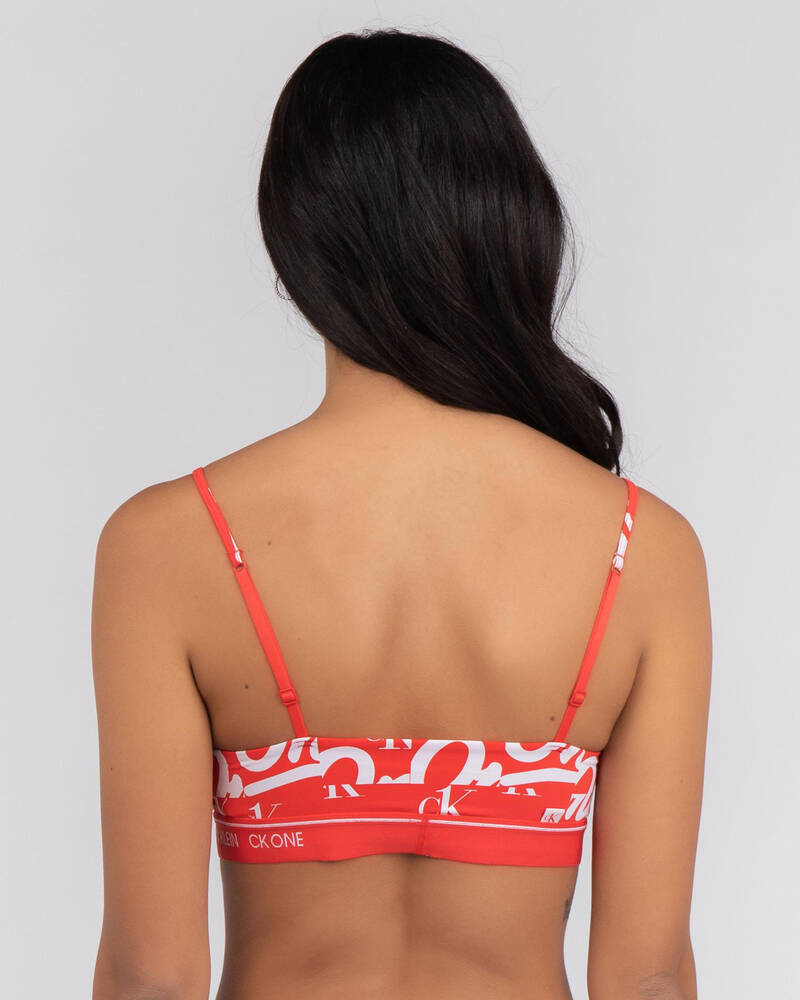 Calvin Klein Underwear Micro Unlined Bralette for Womens
