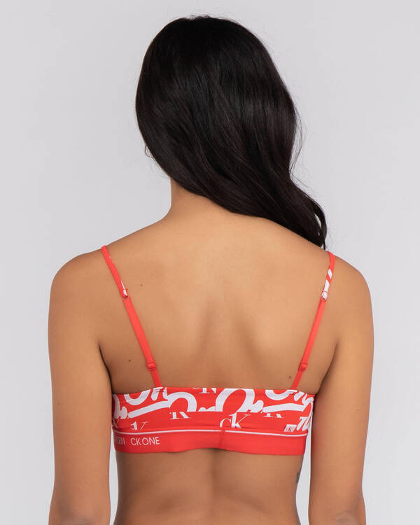 Calvin Klein Underwear Micro Unlined Bralette for Womens