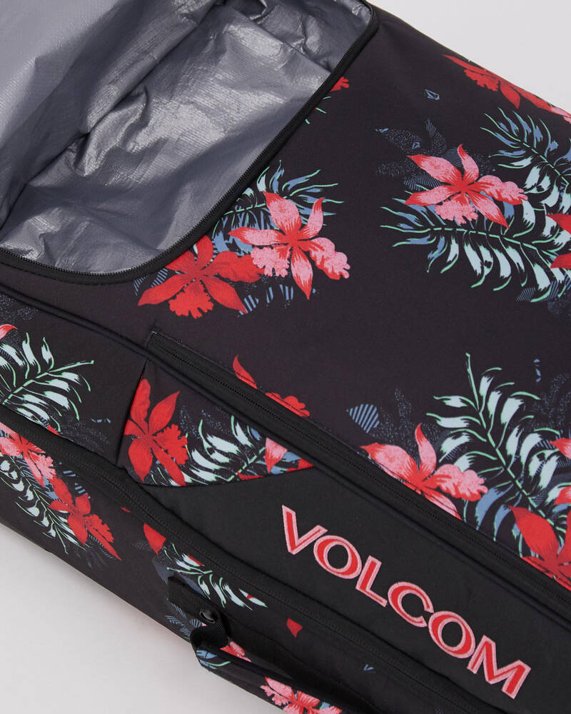 Volcom Patch Attack Large Wheeled Travel Bag for Womens