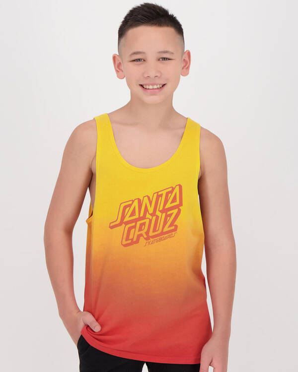 Santa Cruz Boys' Stack Muscle Tank for Mens